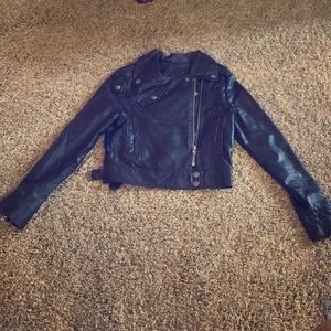 Leather jacket
